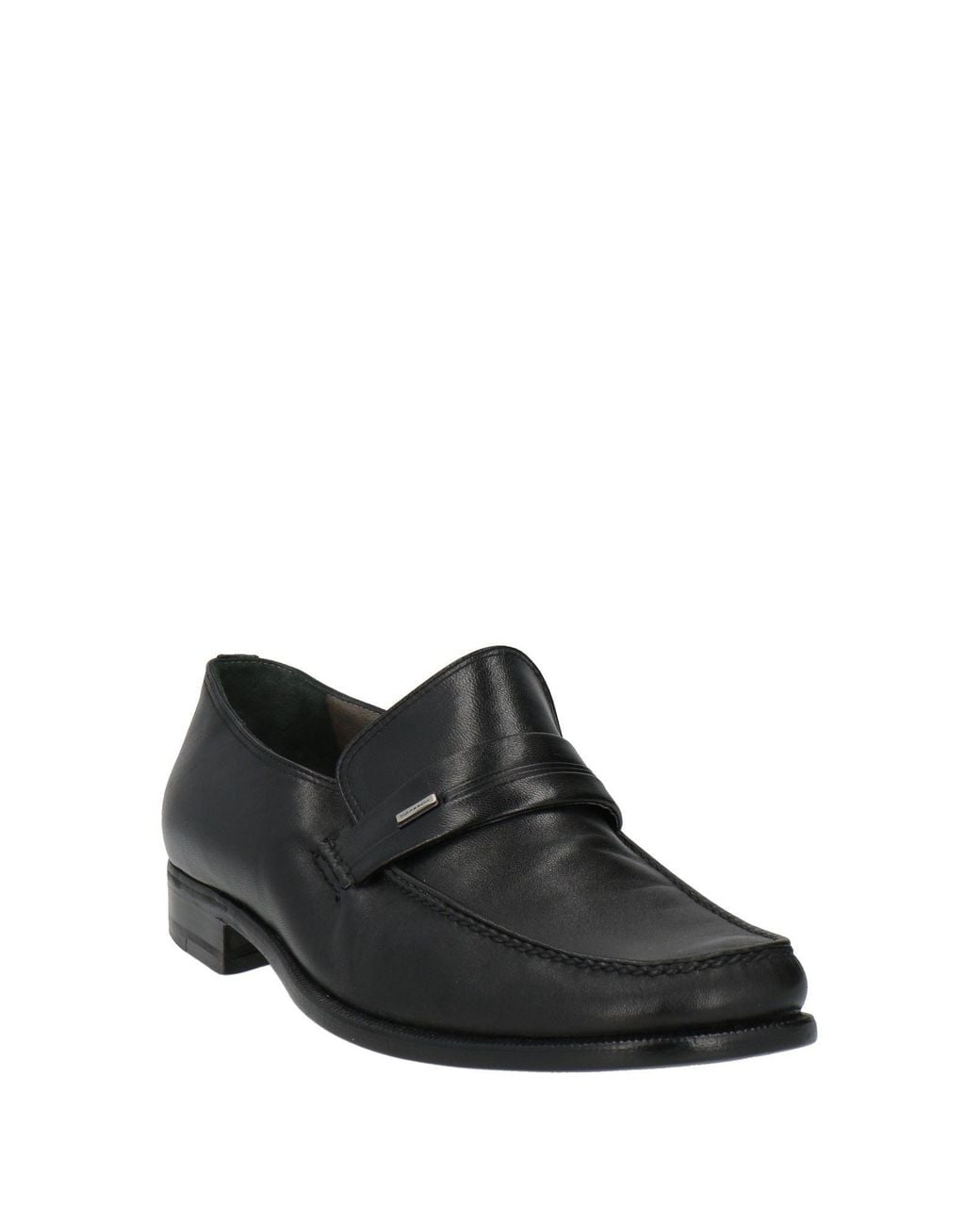 Moreschi Black Loafers Leather for men