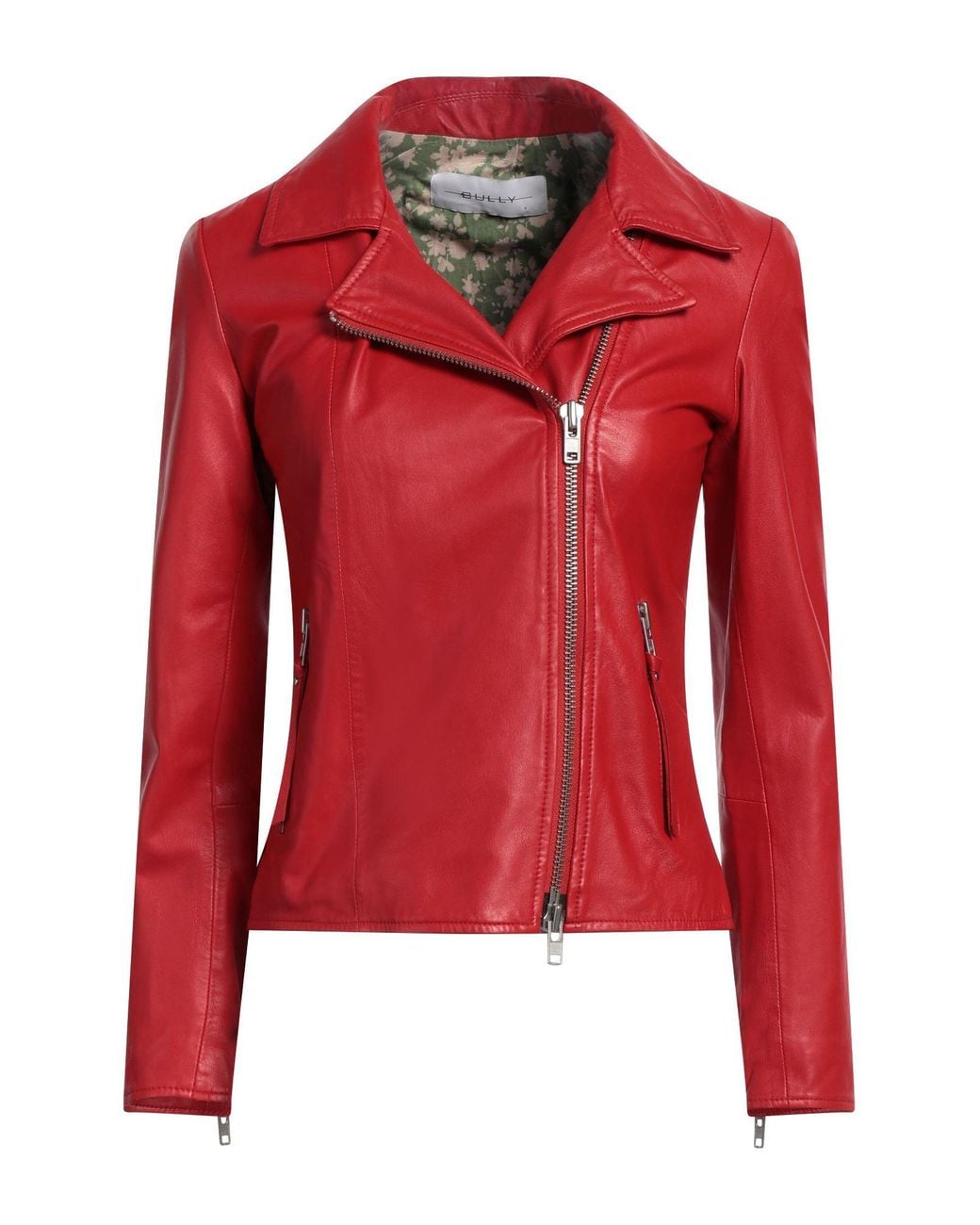 Bully Red Jacket Lambskin