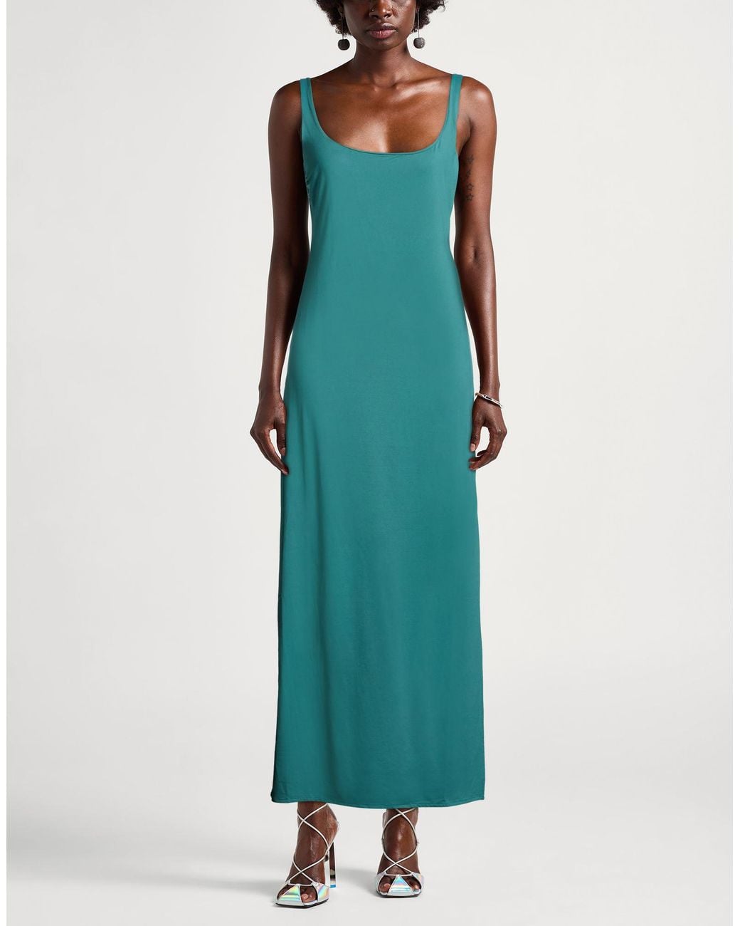Fisico Green Maxi Dresses