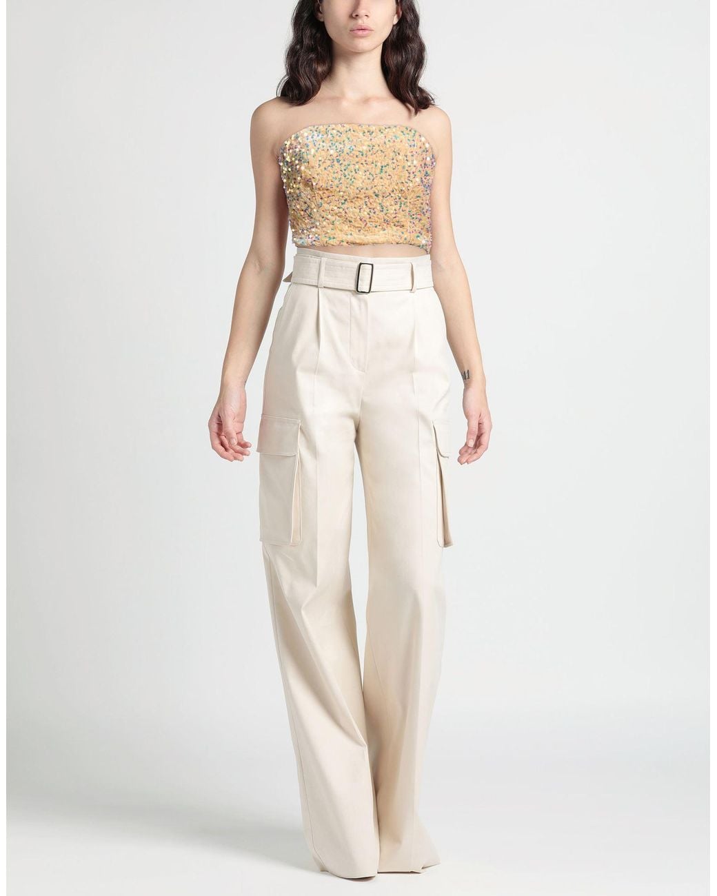 Top Nora Barth de color Natural