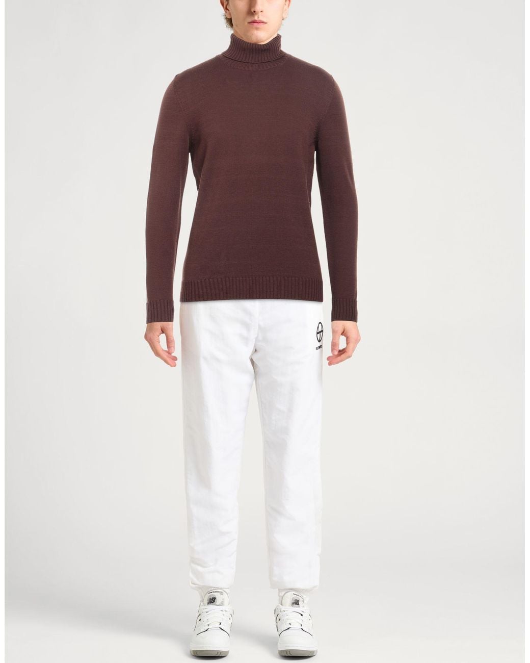 Drumohr Purple Turtleneck for men