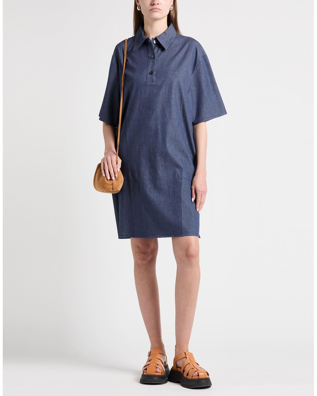 Maison Kitsuné Blue Mini Dresses