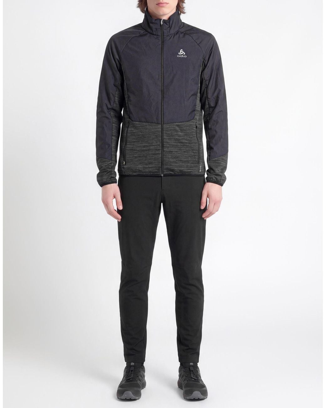 Odlo Blue Jacket Polyester, Elastane for men