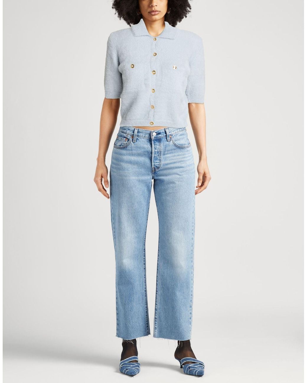 Elisabetta Franchi Blue Cardigan Polyamide