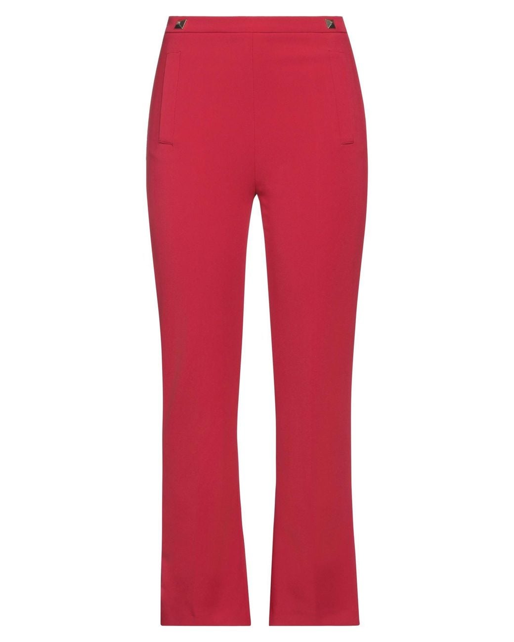 Elisabetta Franchi Red Trouser