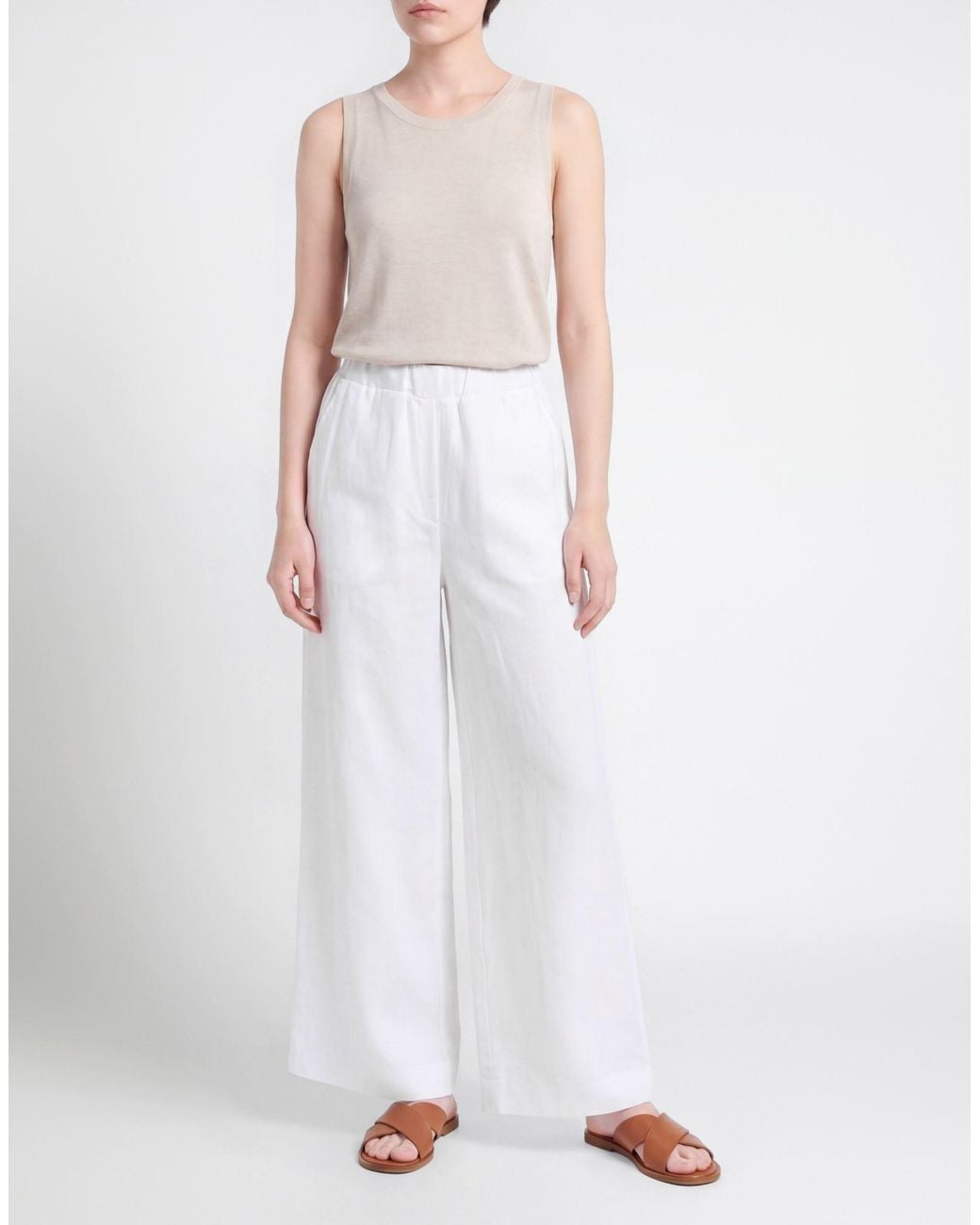 Daniele Fiesoli White Trouser