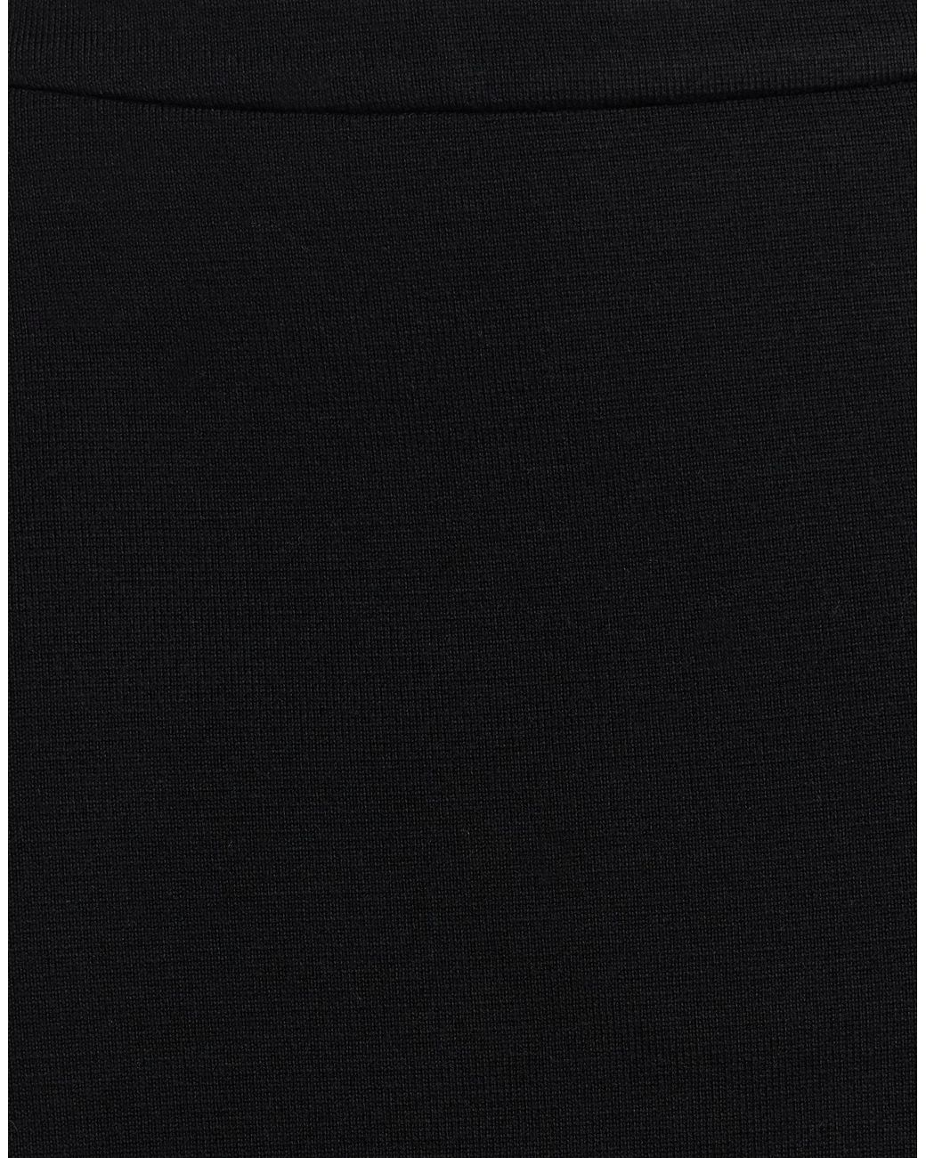 Roberto Collina Black Mini Skirt