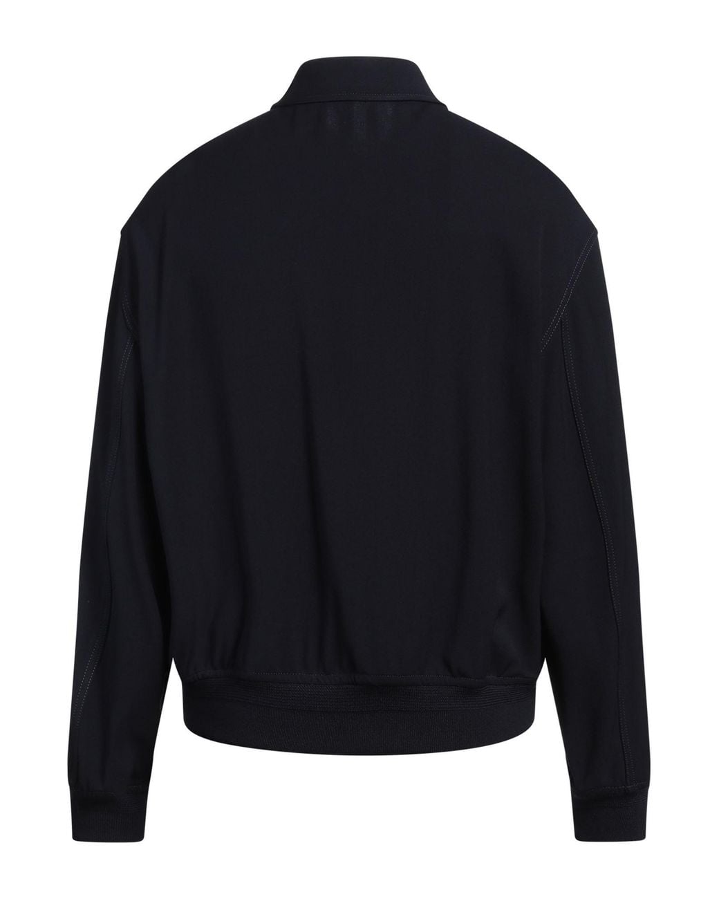 Giorgio Armani Blue Jacket Viscose, Virgin Wool, Polyamide, Elastane for men
