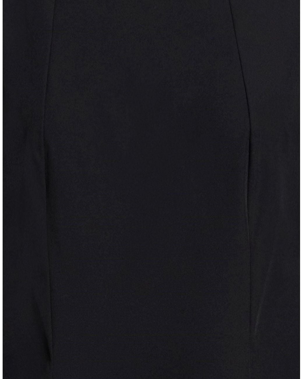 Herno Black Maxi Dress Polyester, Elastane