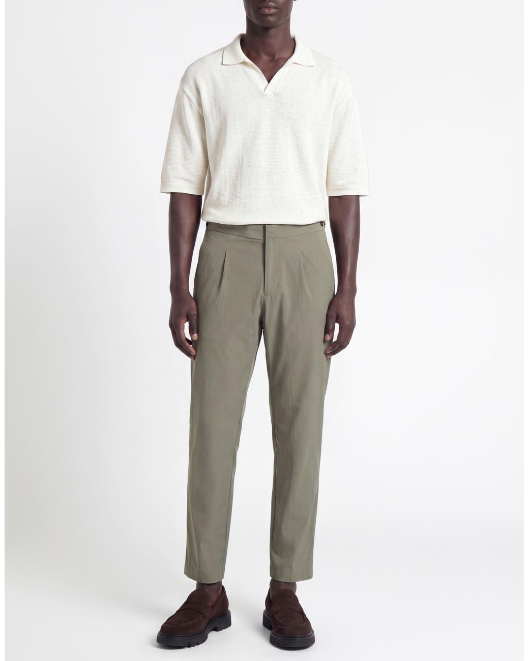 Officina 36 Gray Trouser for men