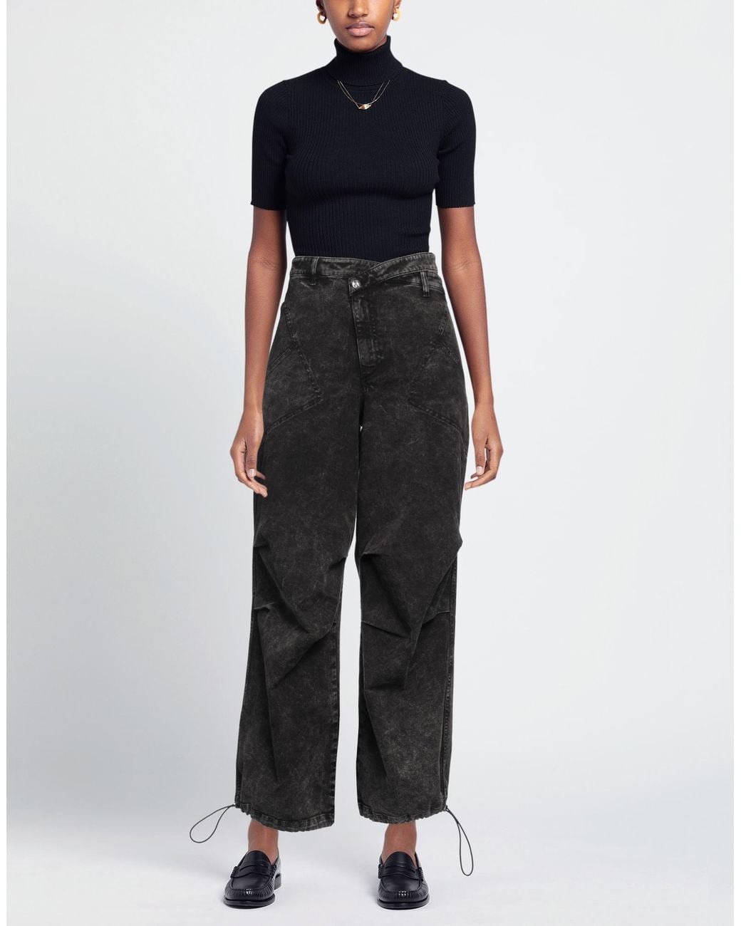 ANDREADAMO Black Jeans