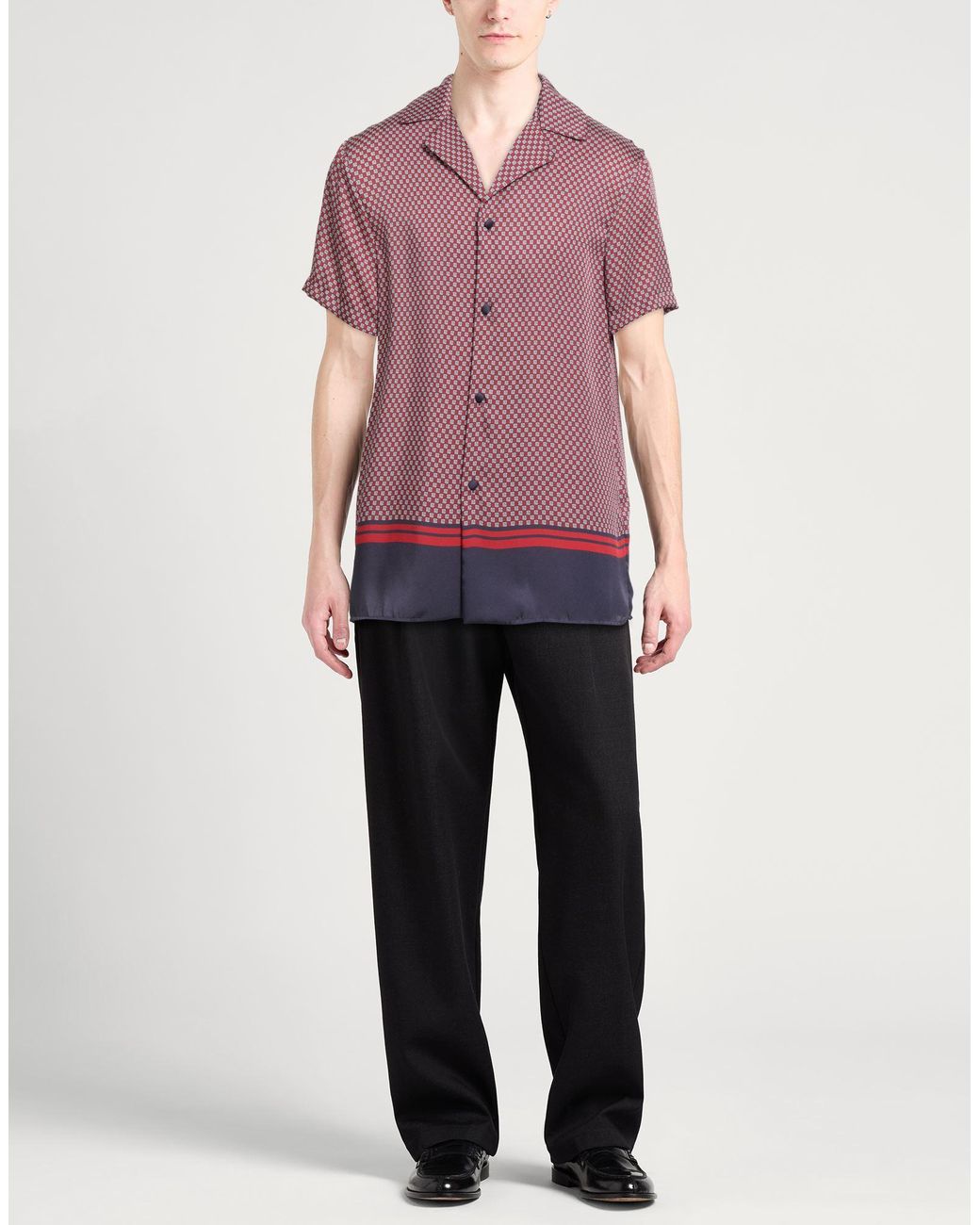 Balmain Hemd in Purple für Herren