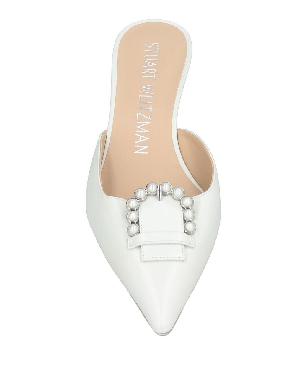 Stuart Weitzman Natural Mules & Clogs