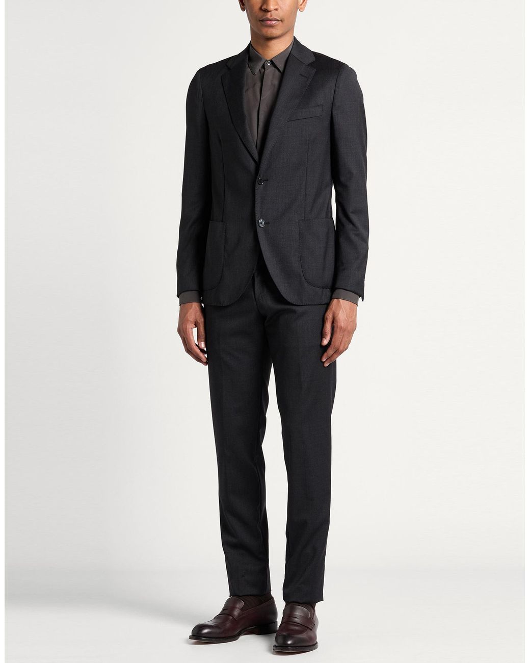 Lardini Blue Suit Wool for men