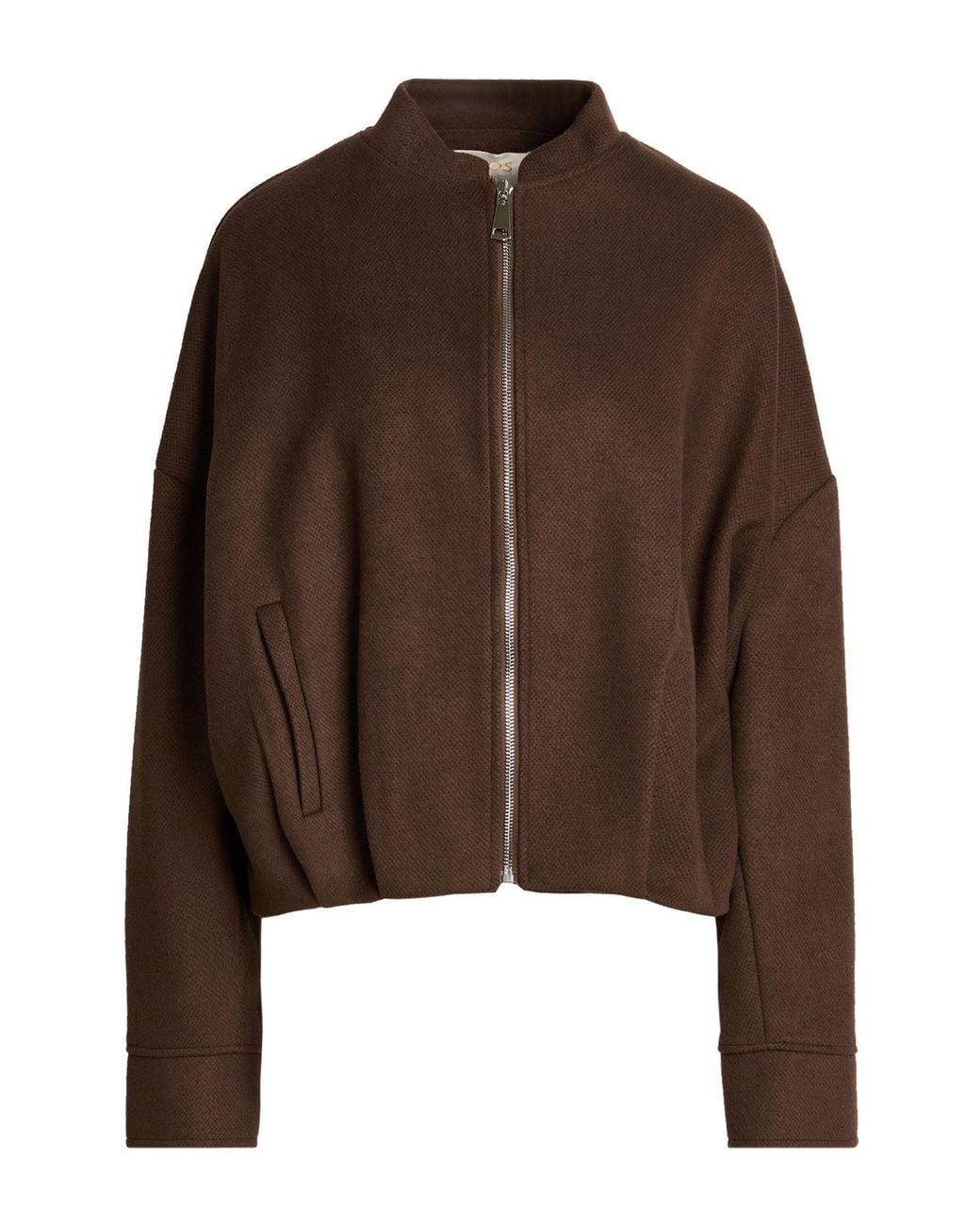 Kaos Brown Jacket Polyester, Viscose