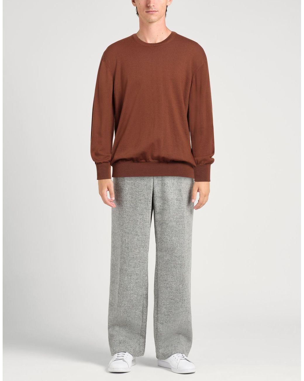 Pullover Alpha Studio de hombre de color Brown