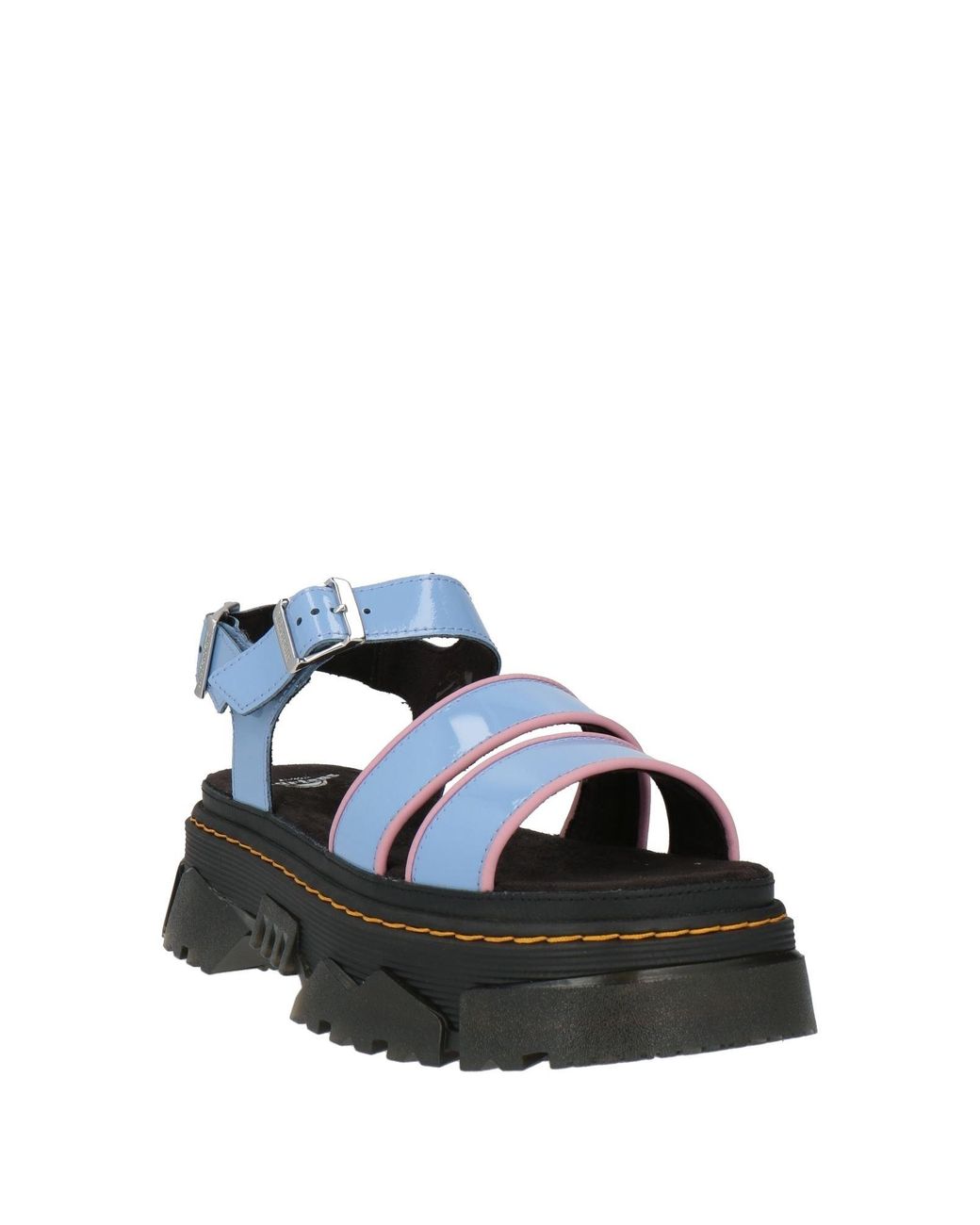 Dr. Martens Blue Light Sandals Leather, Synthetic Material