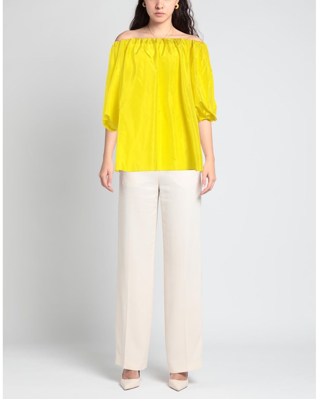 Valentino Garavani Yellow Blouse