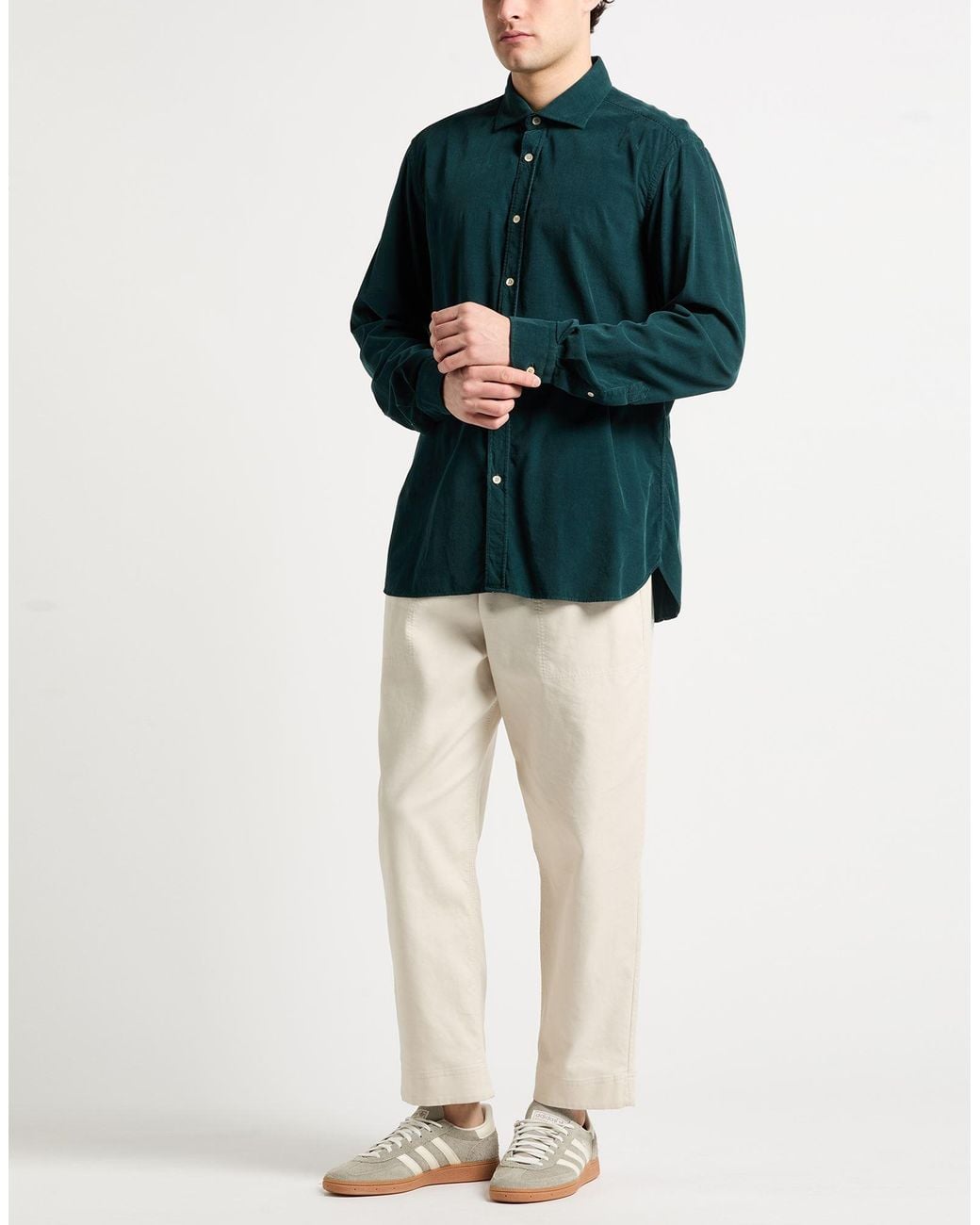 Boglioli Green Shirt for men