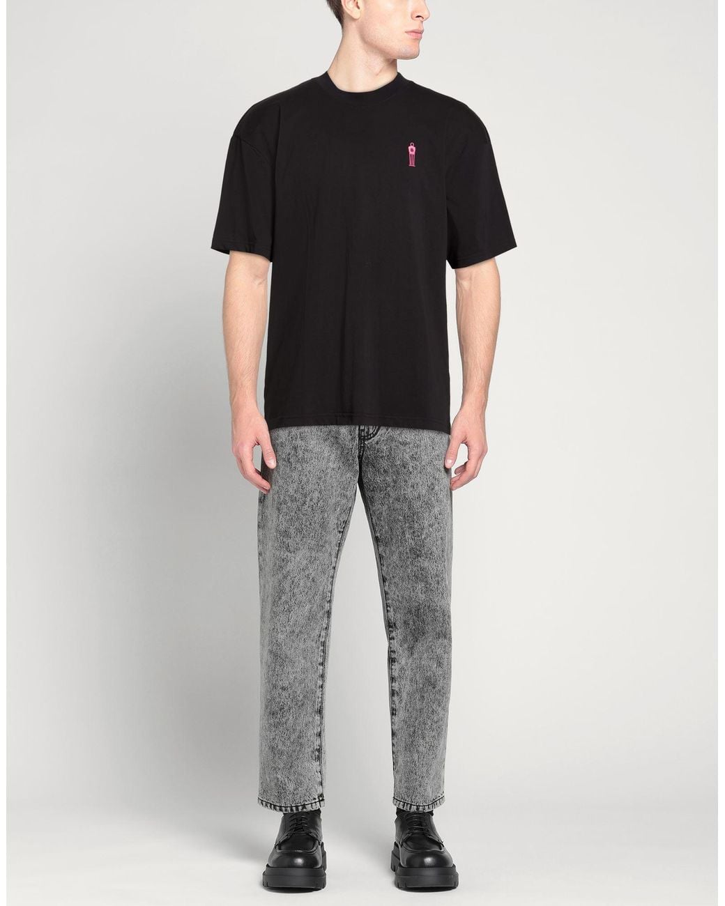 BALR Black T-Shirt Cotton for men