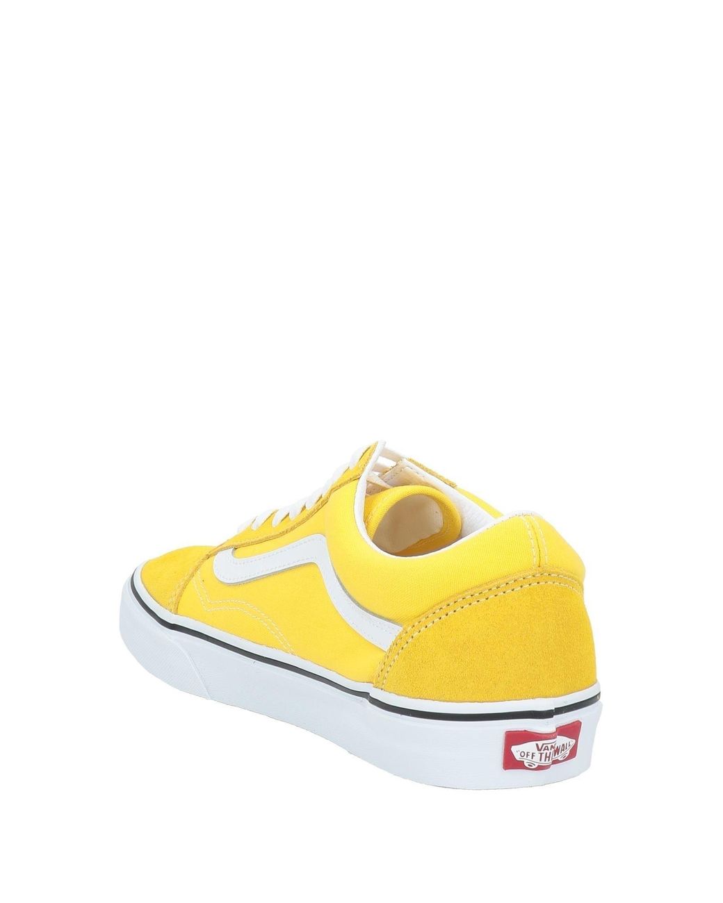 yellow van sneakers