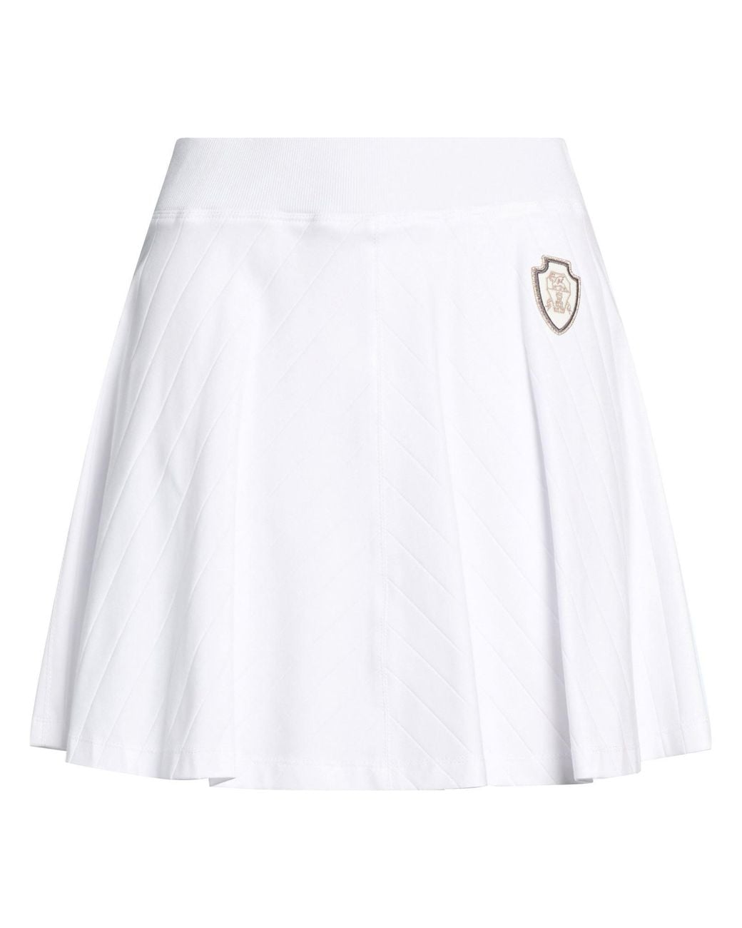 Brunello Cucinelli White Mini Skirt Cotton