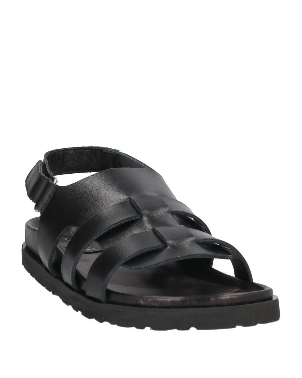 Anna F. Black Sandals