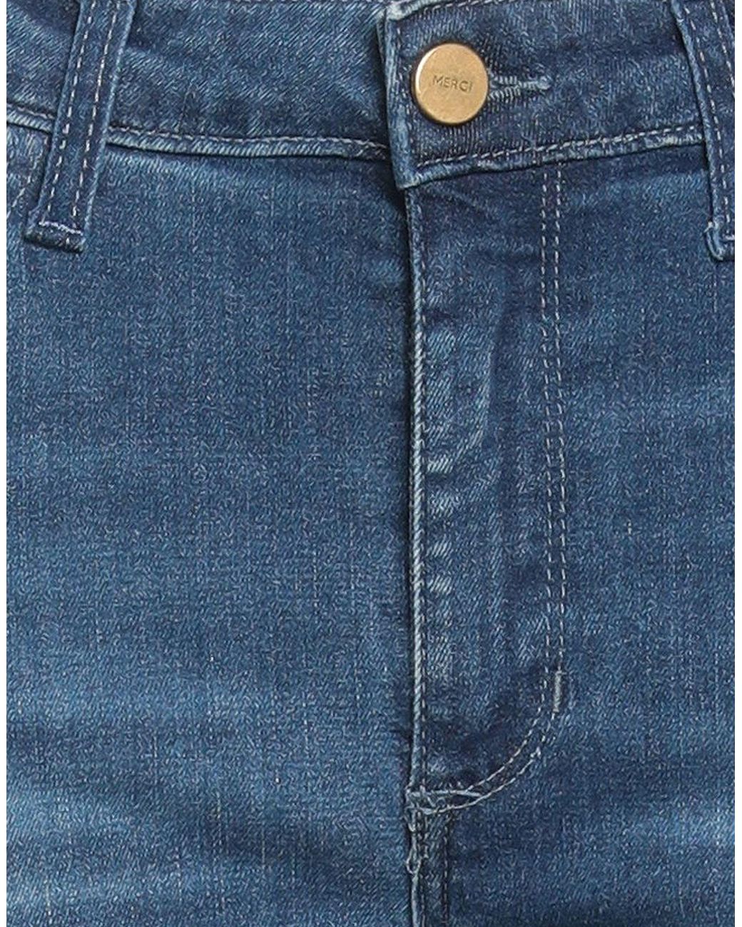 .., merci italia Blue Jeans Cotton, Elastane