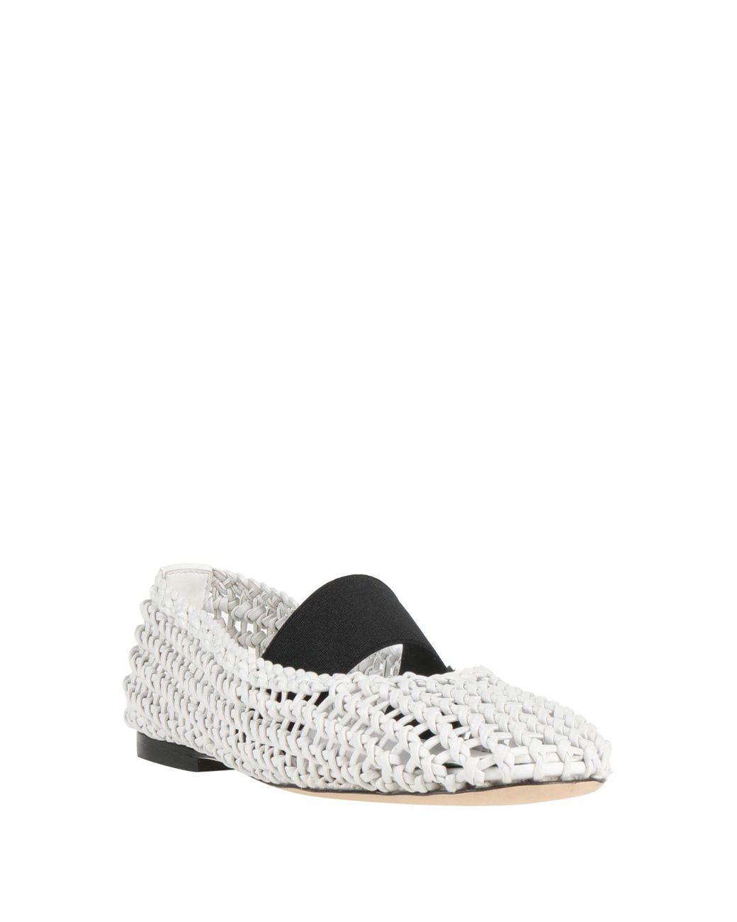 MSGM White Ballet Flats