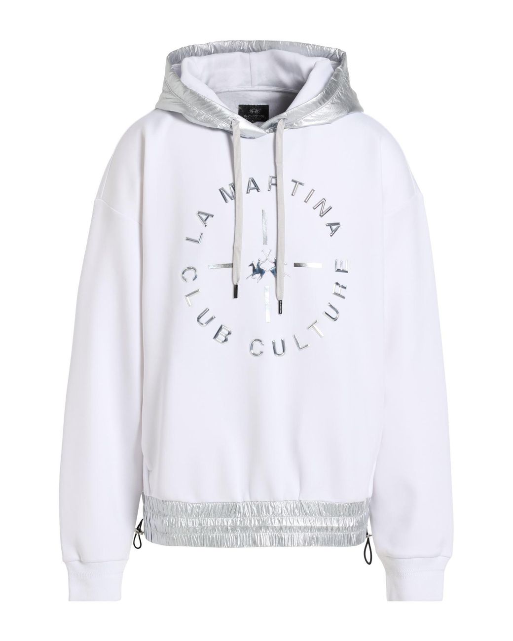 La Martina White Sweatshirts for men