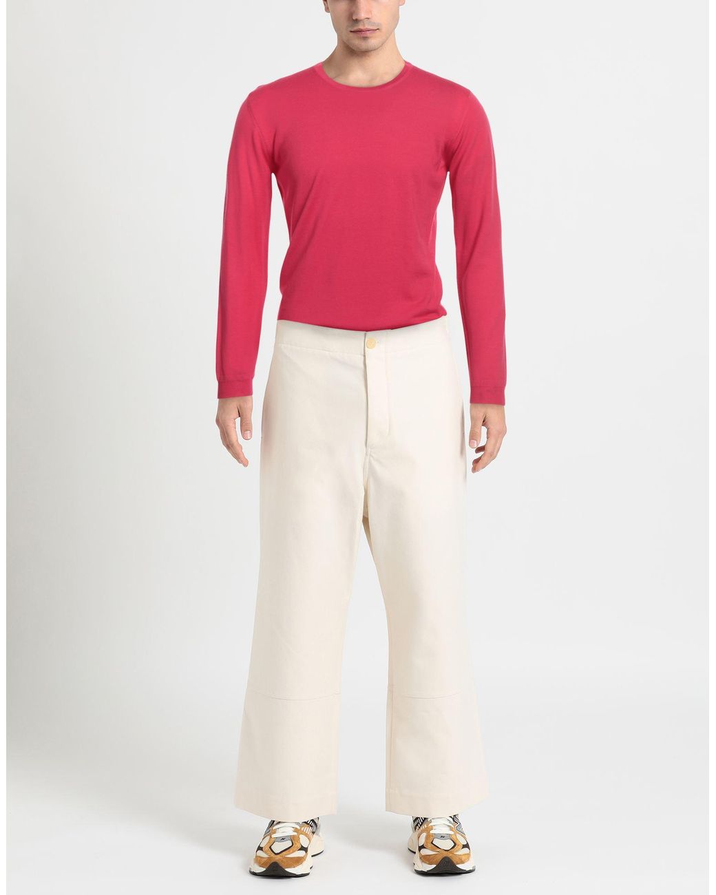 GOES BOTANICAL Pink Jumper for men