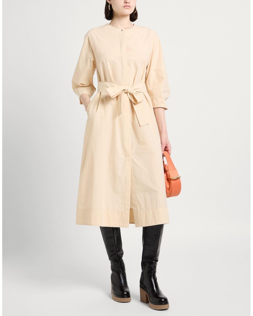 Ottod'Ame Natural Midi Dress