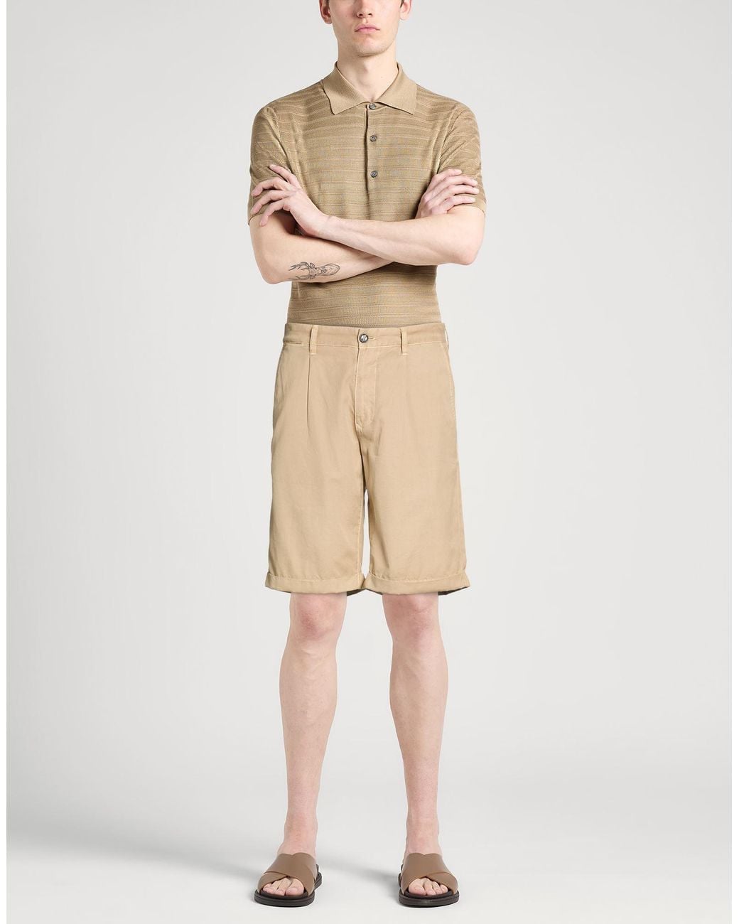 Moorer Natural Shorts & Bermuda Shorts for men
