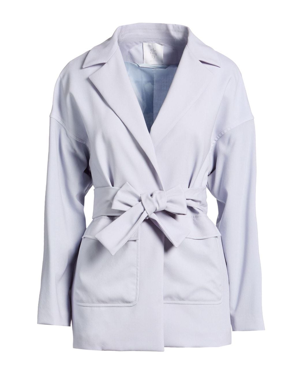 Eleventy Blue Blazer Wool, Elastane