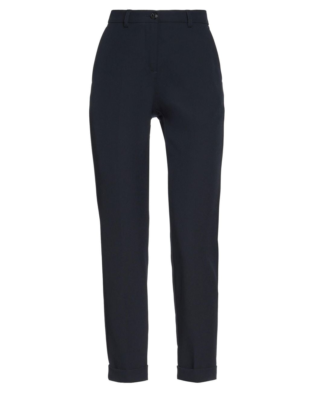19.70 Nineteen Seventy Blue Pants Polyester, Elastane