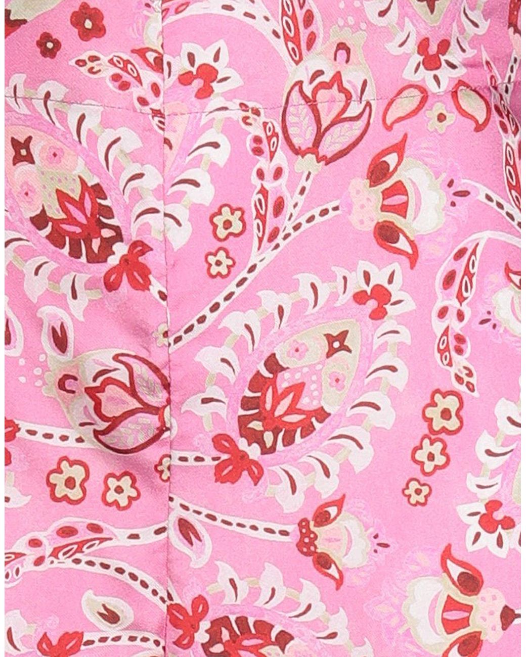 Maliparmi Pink Pants Silk