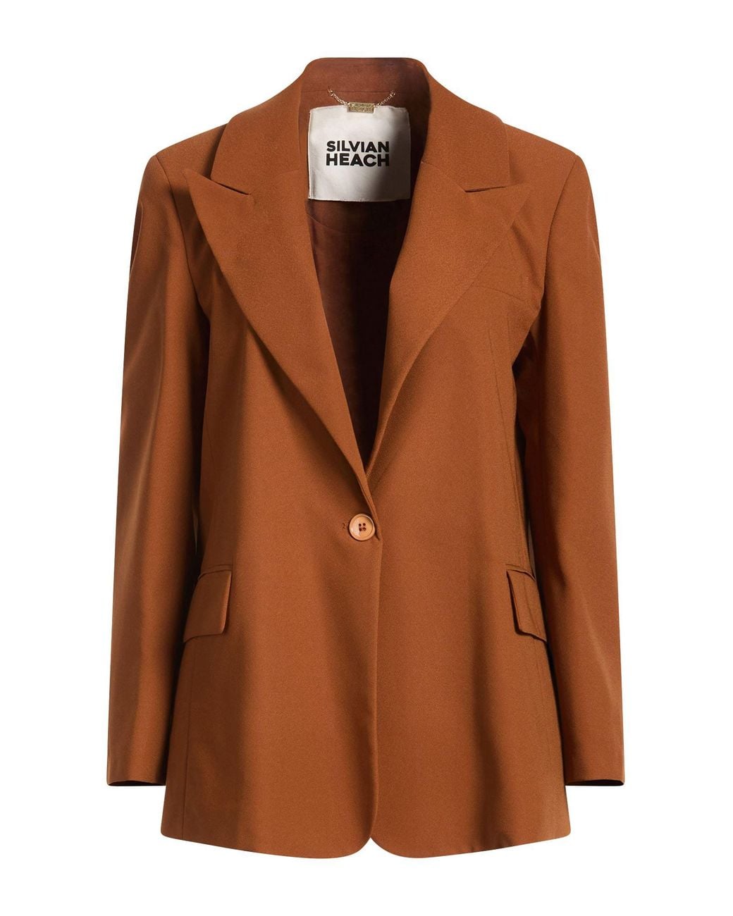 Silvian Heach Brown Blazer Polyester