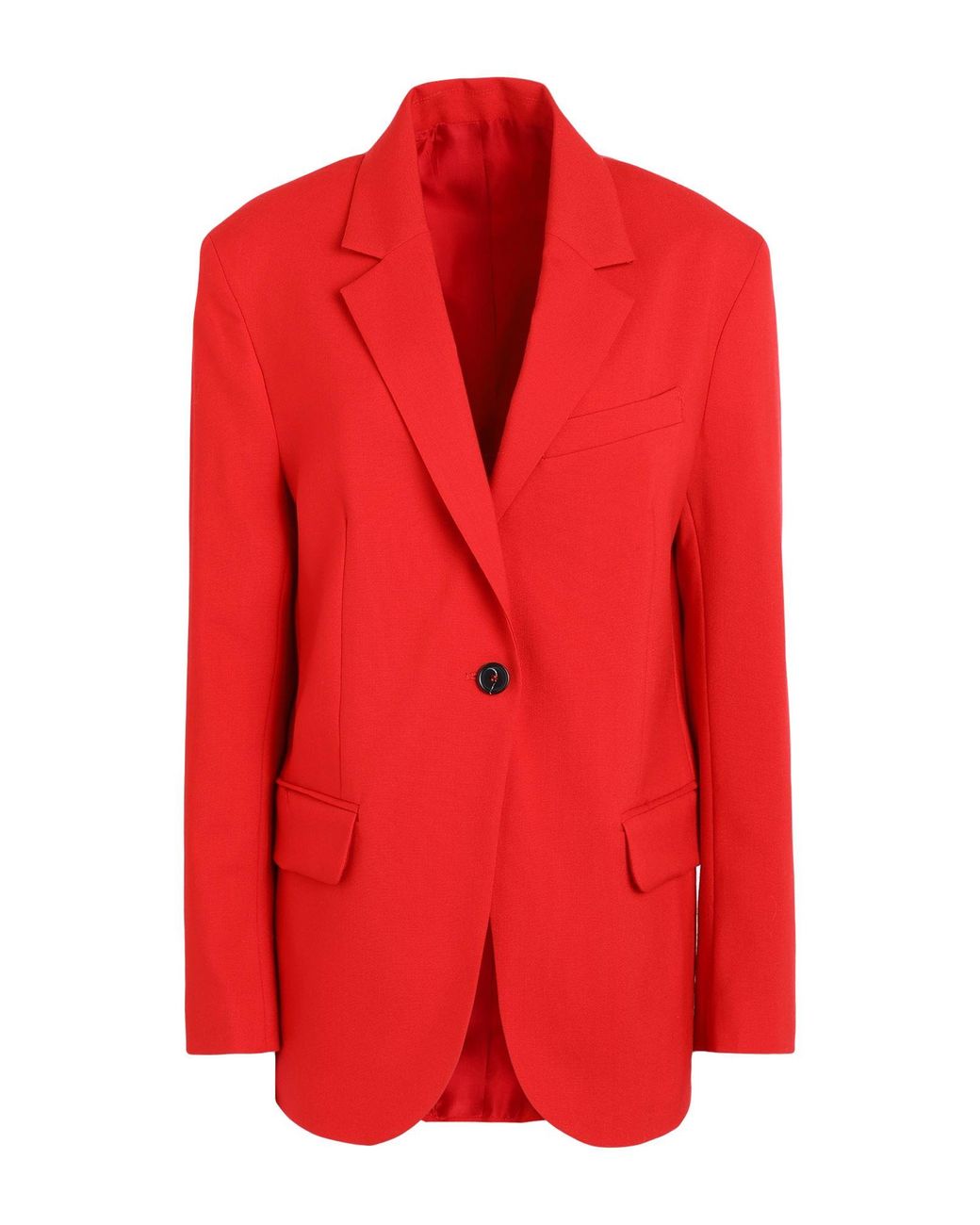 ARKET Suit Jacket in Red | Lyst