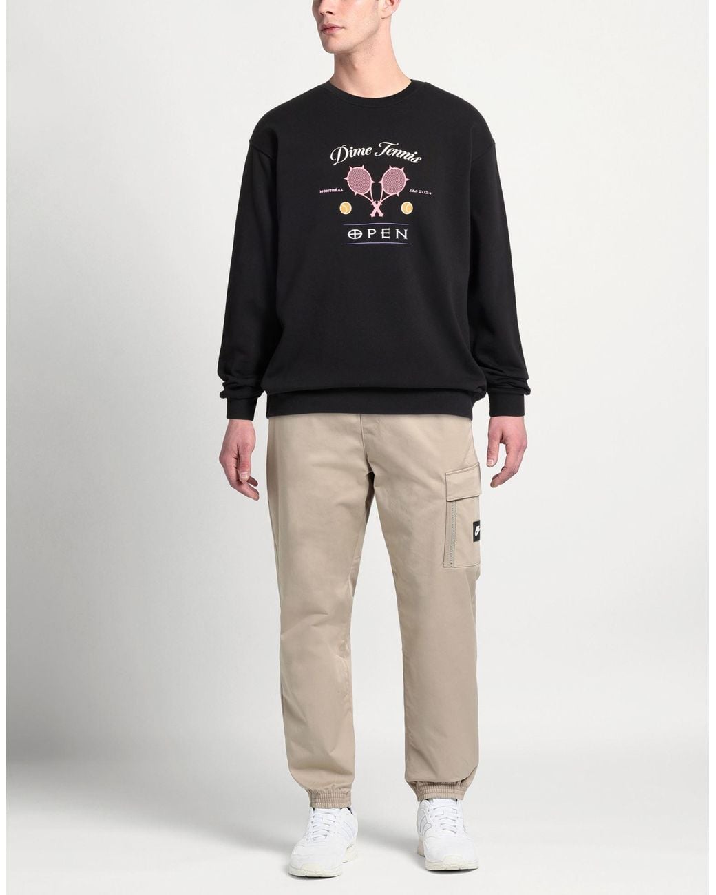 Dime Black Sweatshirts for men