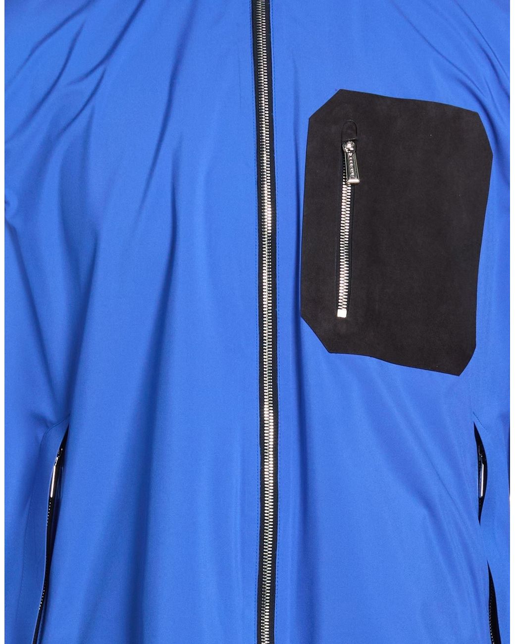 Moorer Blue Bright Jacket Polyester for men