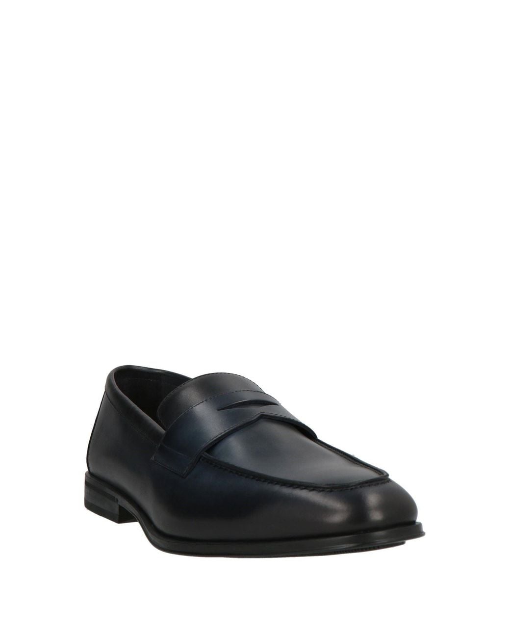 Doucal's Black Nottingham Midnight Loafers Leather for men