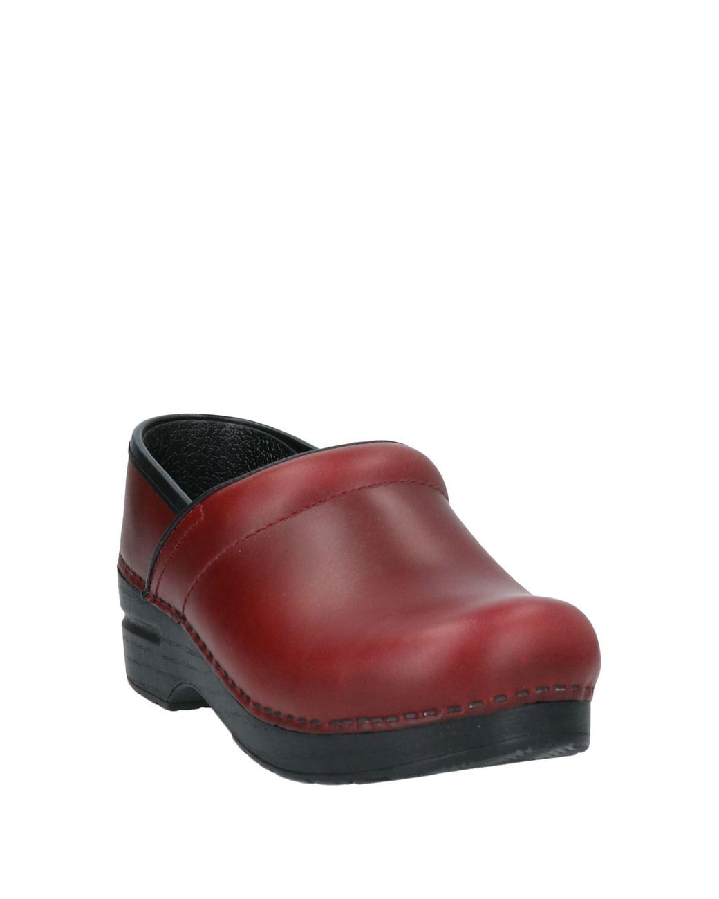 red dansko clogs
