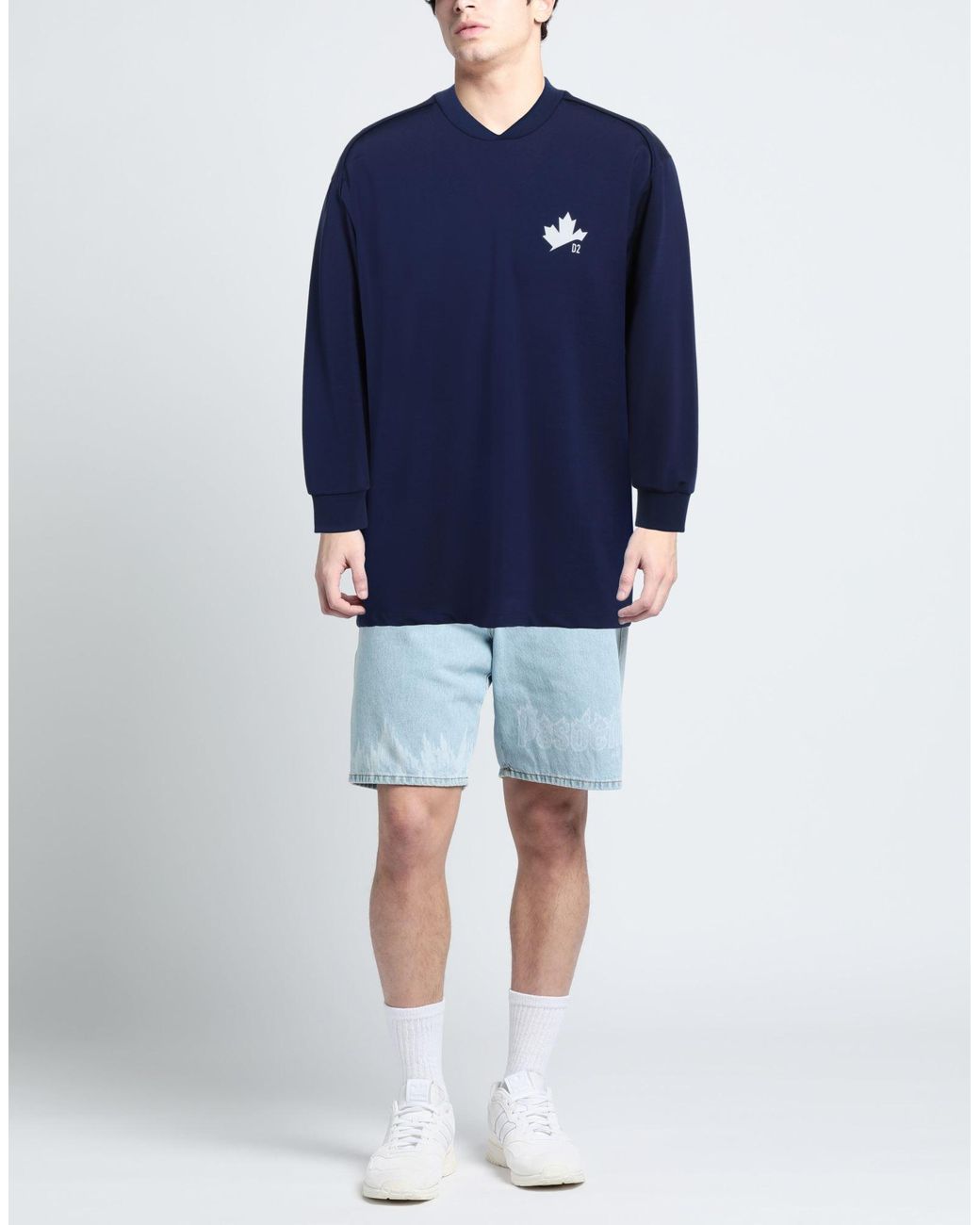 Camiseta DSquared² de hombre de color Blue