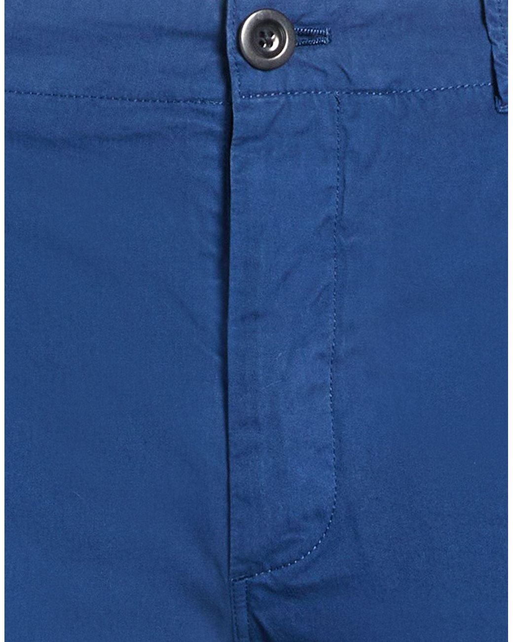 Paul Smith Blue Pants Cotton for men