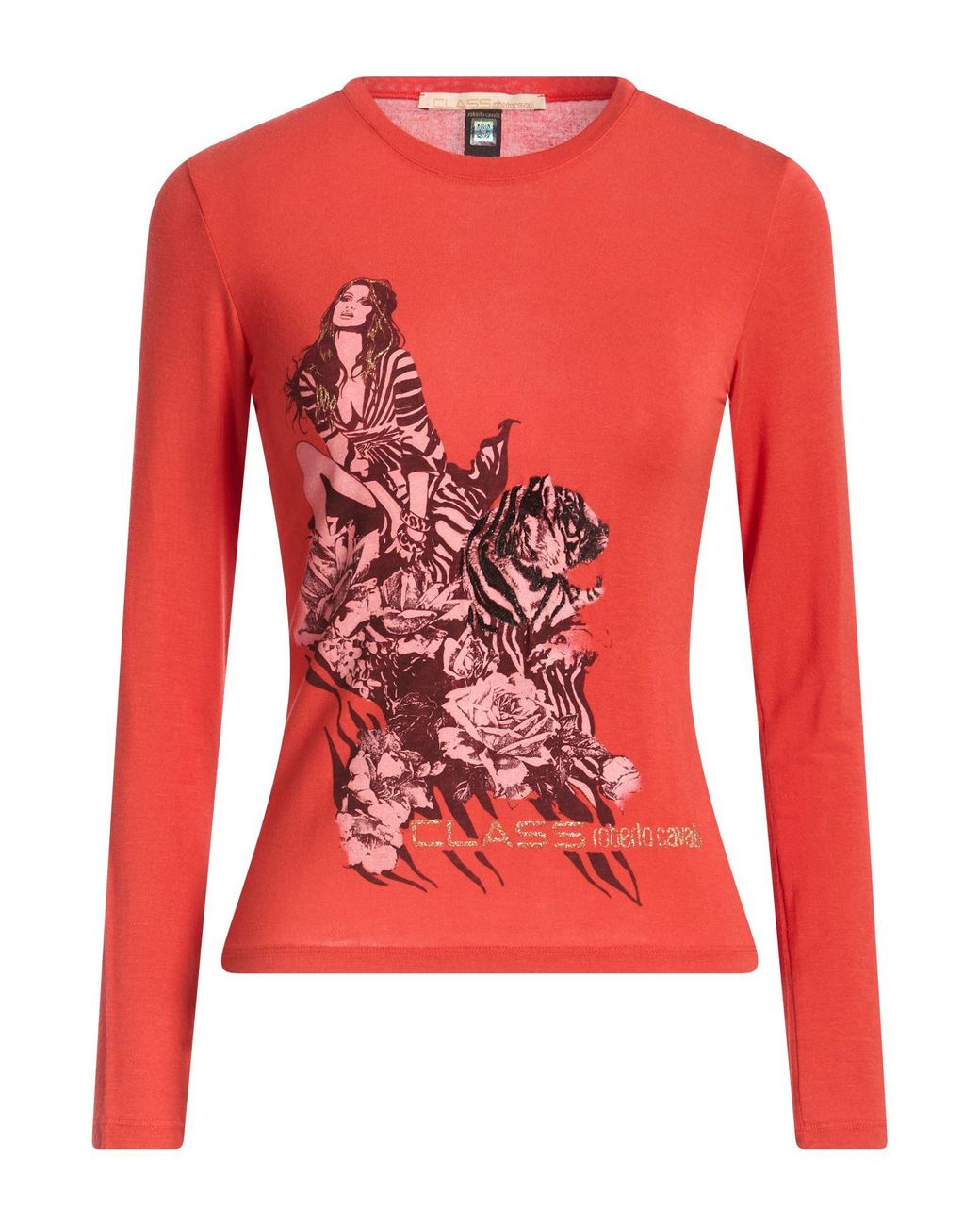 Roberto Cavalli Red T-Shirt
