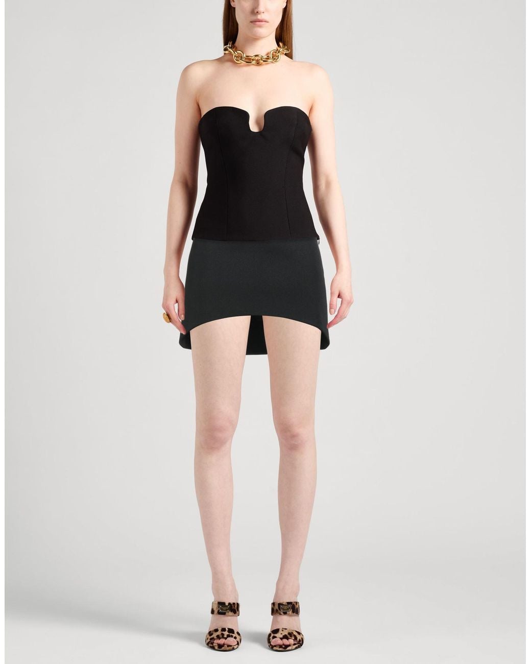 Givenchy Black Minirock