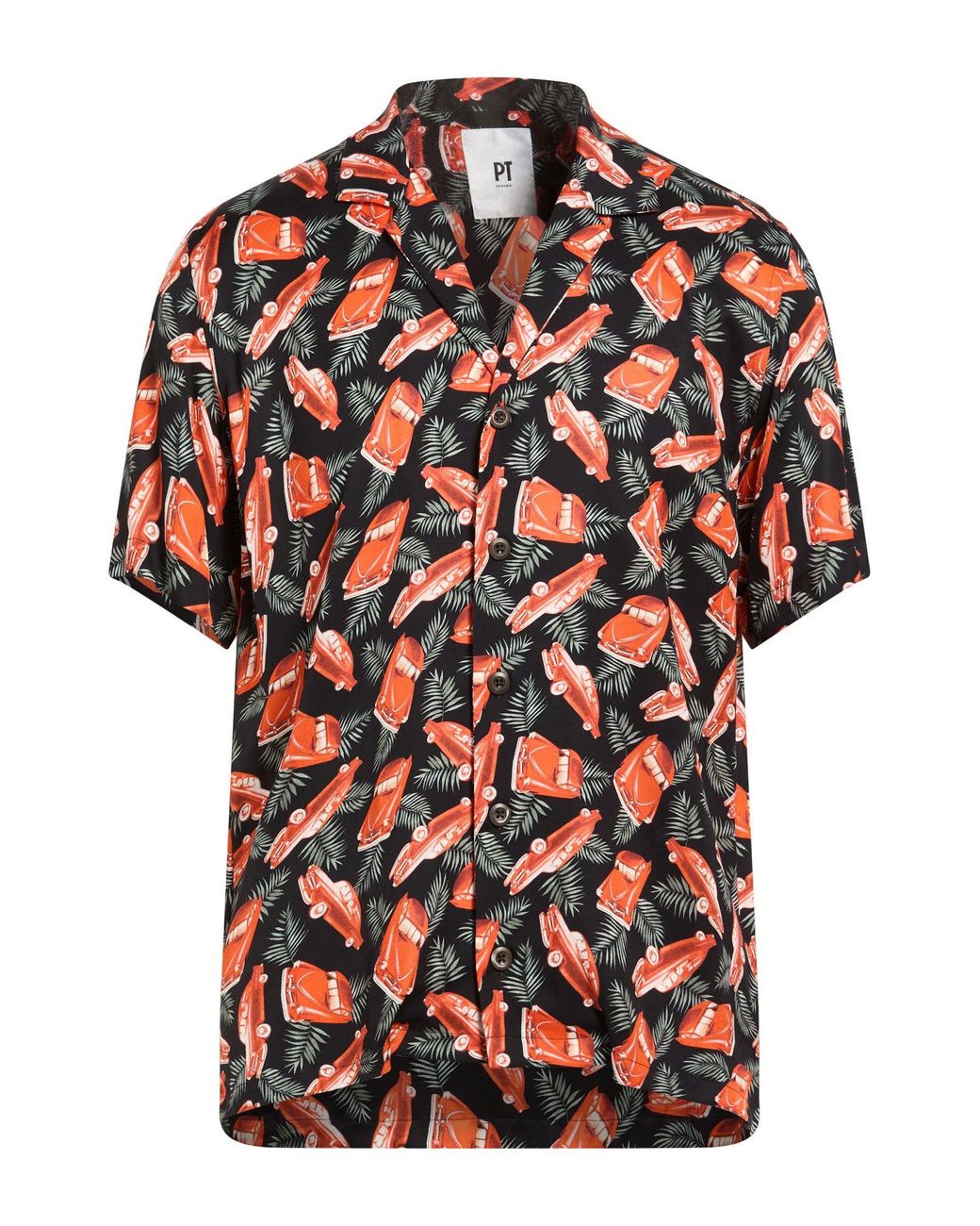 PT Torino Red Shirt Viscose for men
