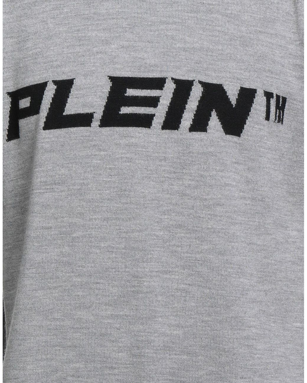 Philipp Plein Gray Jumper for men
