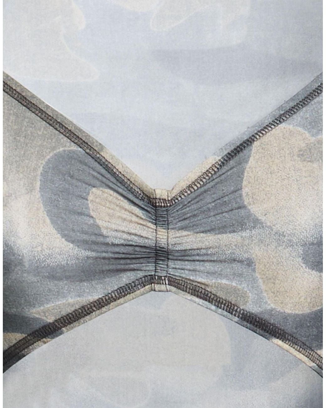 KNWLS Gray Top Polyester, Elastane