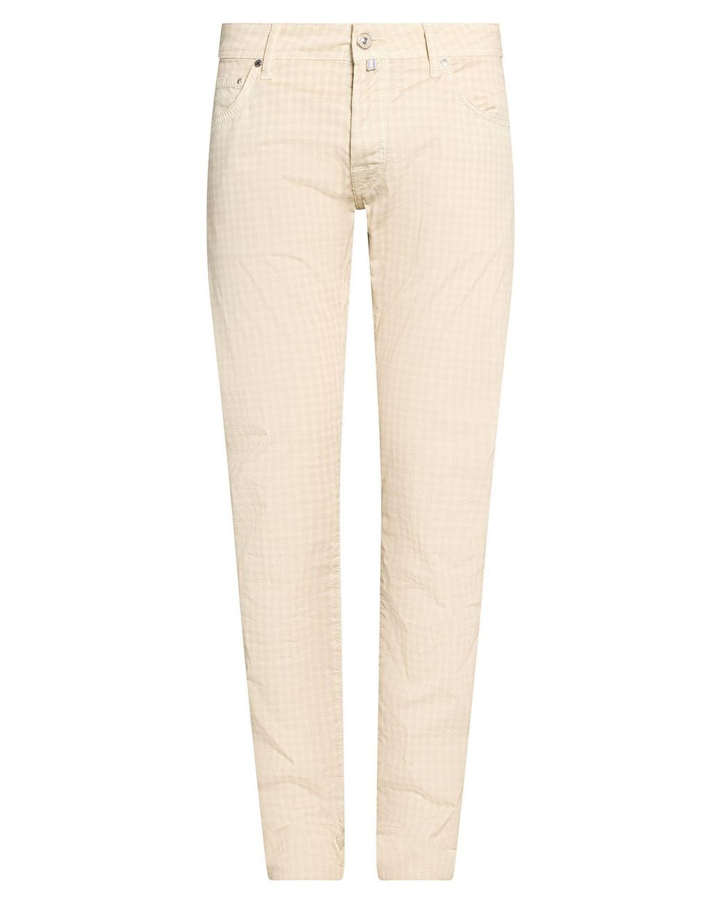 Jacob Cohen Natural Pants Cotton, Elastane for men